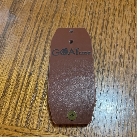 Light Brown Leather Cord Holder - NEW - Picture 3 of 3